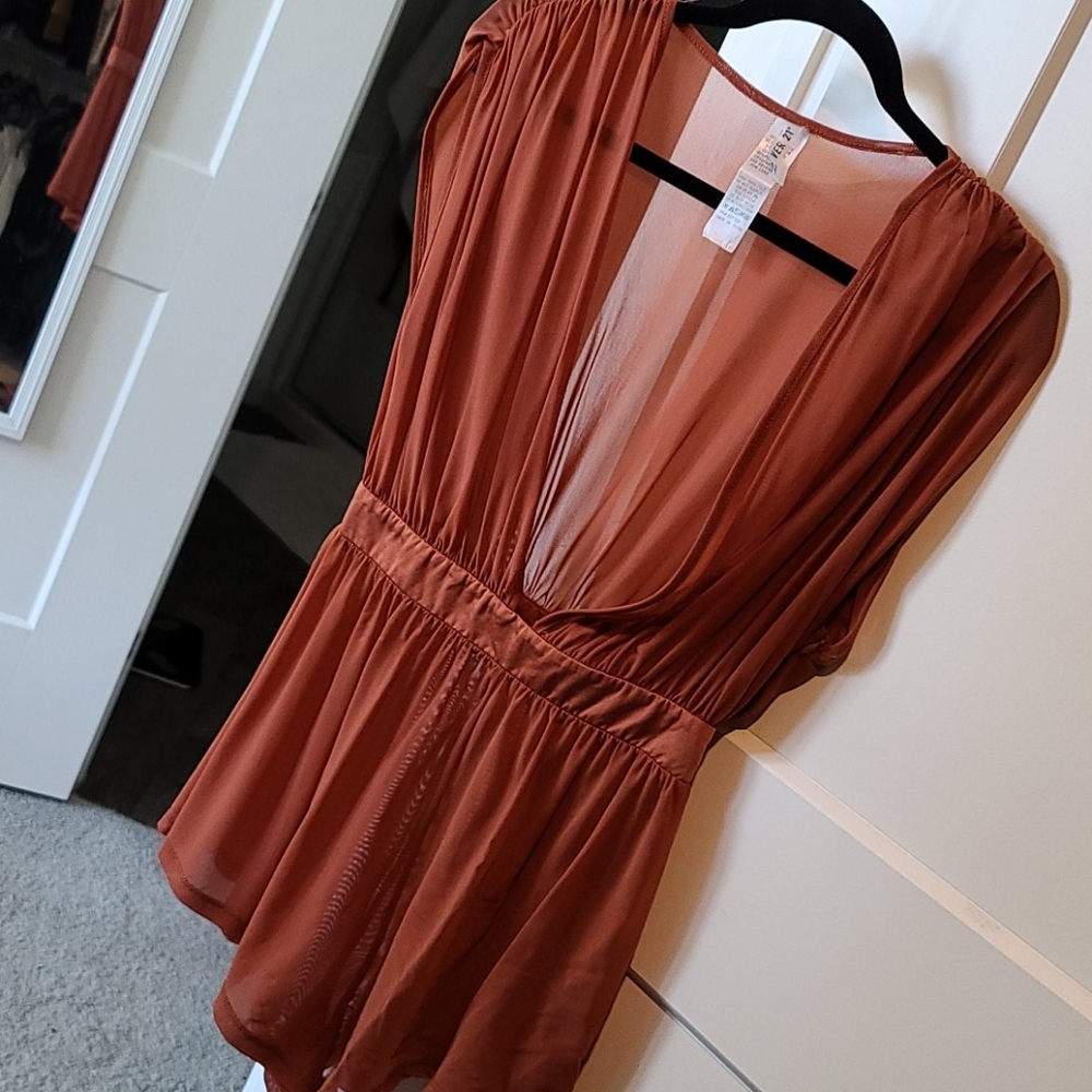 Forever 21 swimsuit cover romper